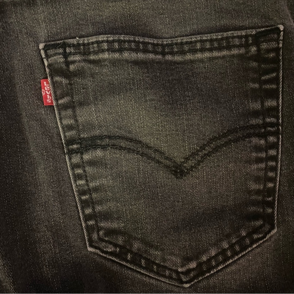 Levi's 512 Black Slim Jeans GUC 34x34 - Picture 7 of 7